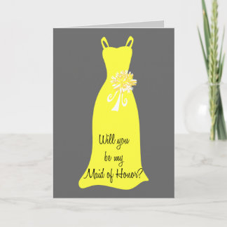 Be my Maid of Honour? Invitation