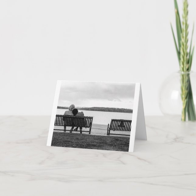 Be My Peace - Blank Folded Card (Front)