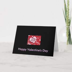 Be My Red Hot Lover, Happy Valentine's Day Holiday Card