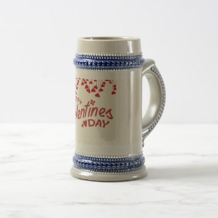 Be My Valentine: A Day of Love and Romance Beer Stein