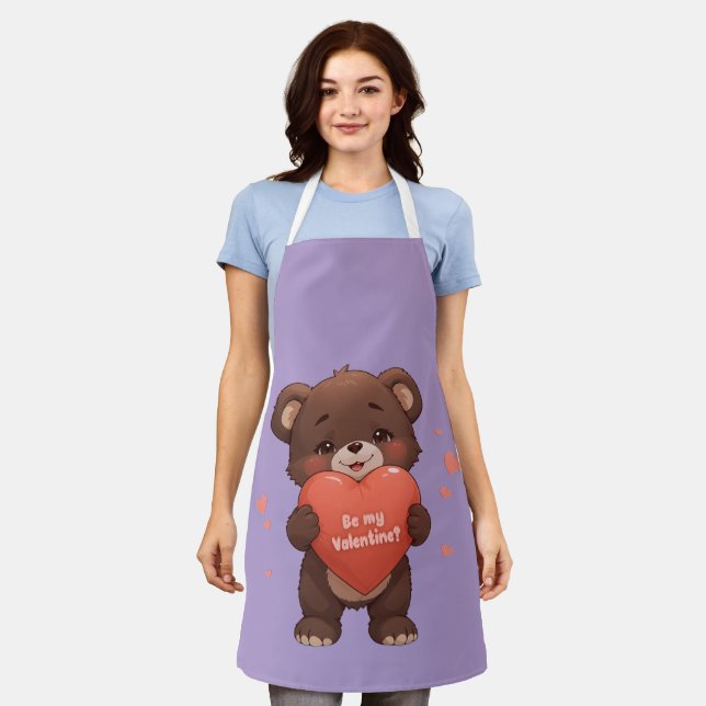 Be my Valentine? Apron (Worn)