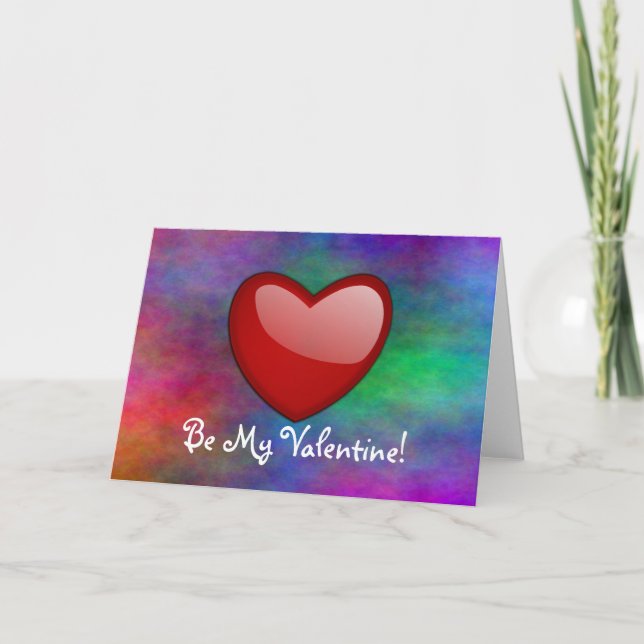 Be My Valentine Card (Front)