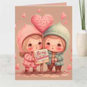 Be my valentine card