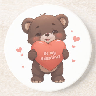 Be my Valentine? Coaster