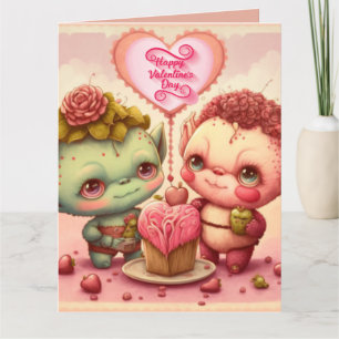 Be my valentine custom card
