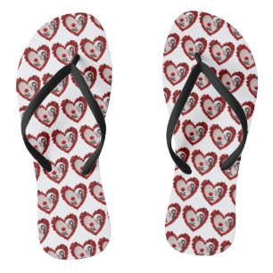 Be My Valentine ❤️ Flip Flops