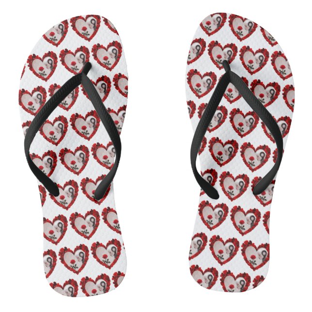 Be My Valentine ❤️ Flip Flops (Footbed)