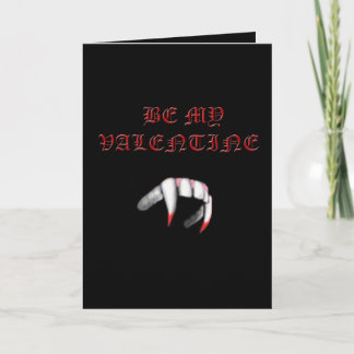 Be My Valentine Forever Holiday Card