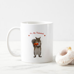 Be My Valentine from cute squirrel Coffee Mug