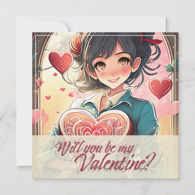 Be My Valentine in Manga Style 31470 (Front)