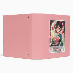 Be My Valentine in Manga Style 31470 Binder