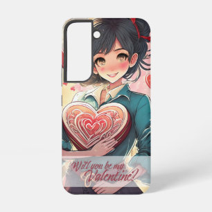 Be My Valentine in Manga Style 31470 Samsung Galaxy Case