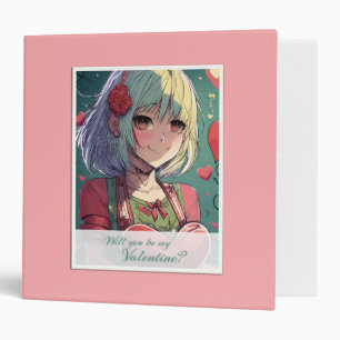 Be My Valentine in Manga Style 33420 Binder
