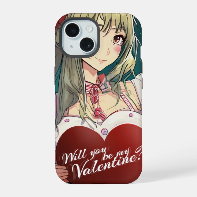Be My Valentine in Manga Style 33893 (Verso)