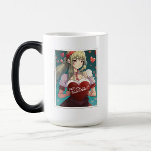 Be My Valentine in Manga Style 33893 Magic Mug