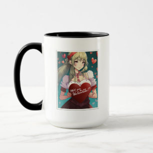 Be My Valentine in Manga Style 33893 Mug