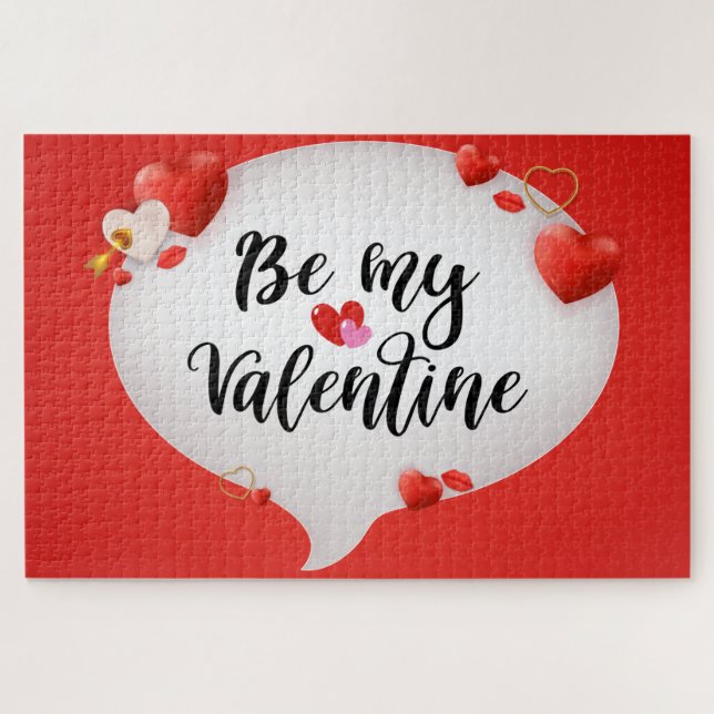 Be My Valentine Jigsaw Puzzle (Horizontal)