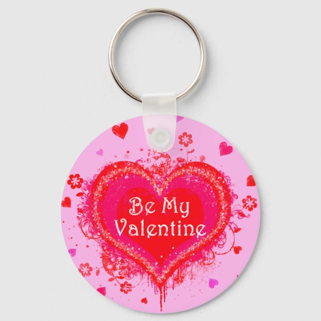 Be My Valentine Keychain (Front)