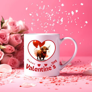 Be My Valentine? - Lovingly United Two-Tone Coffee Mug