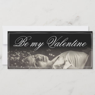 Be my Valentine - lying young woman