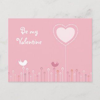 Be my Valentine Postcard