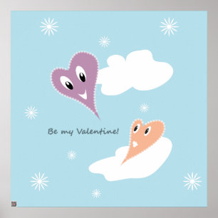Be my Valentine Poster