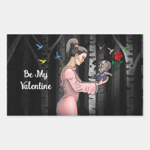 Be My Valentine Princess Sticker