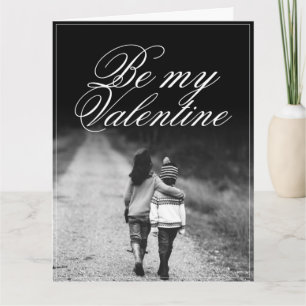 Be My Valentine - Side by Side Card