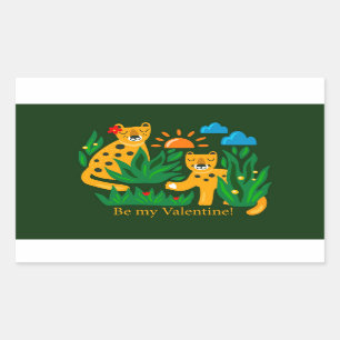 Be my Valentine! Sticker