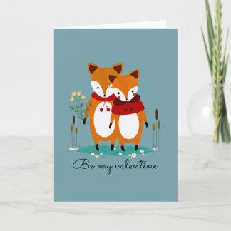 Be My Valentine's Day Card