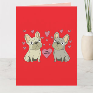 Be my Valentines, dogs Card