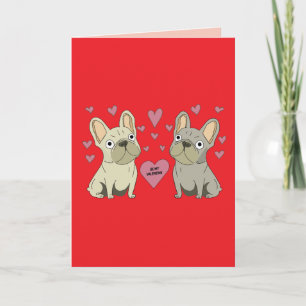 Be my Valentines, dogs Card