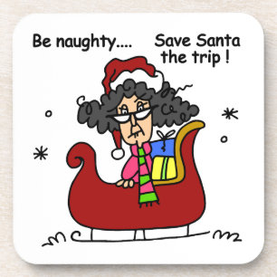 Be Naughty Coaster