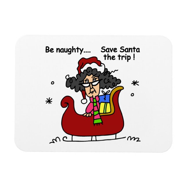 Be Naughty Magnet (Horizontal)