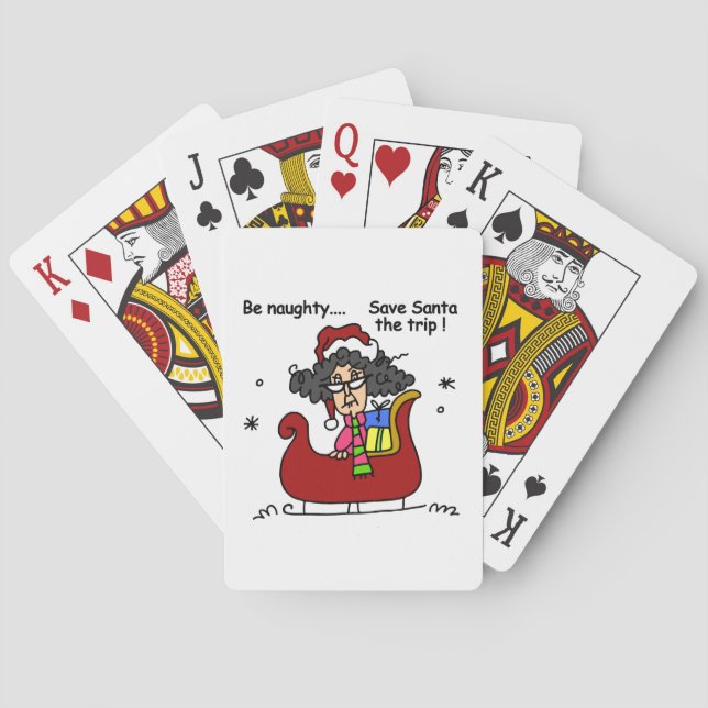 Be Naughty Playing Cards (Back)