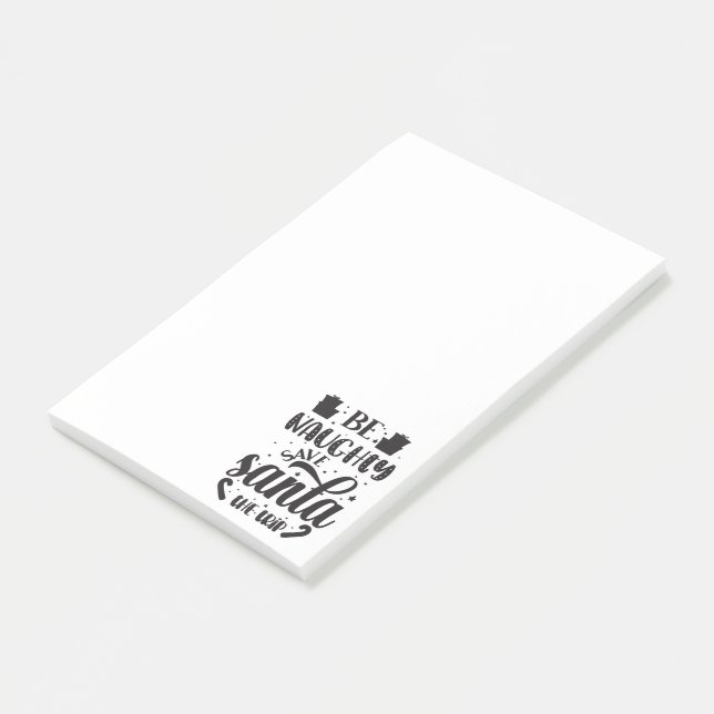Be Naughty Post-it Notes (Angled)