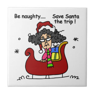 Be Naughty Tile