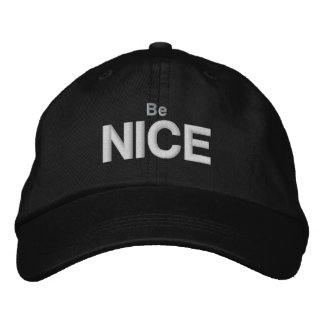 Be NICE baseball cap