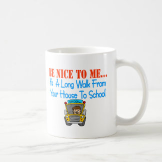 Be nice to me... coffee mug