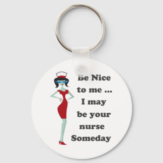 Be nice to me keychain