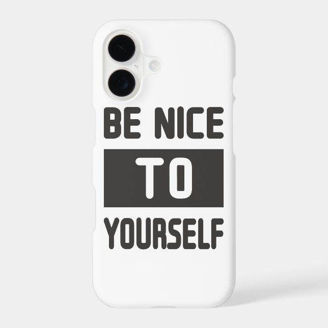 Be nice to yourself (Back)