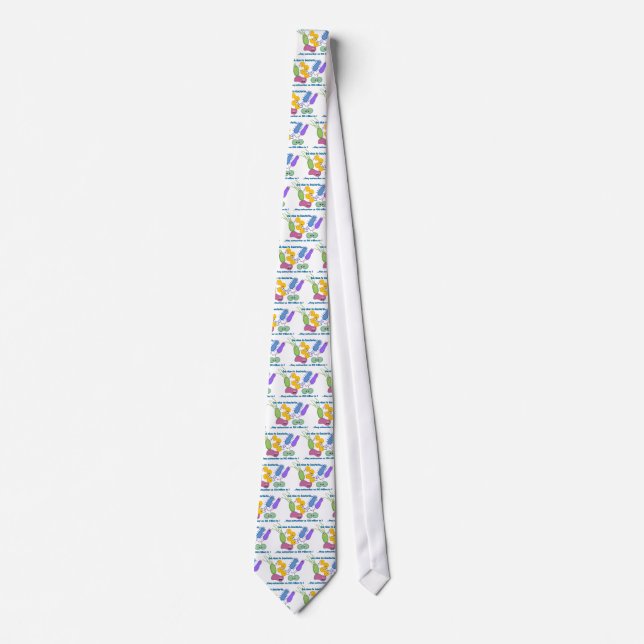 Be Nicer to Bacteria Tie (Front)