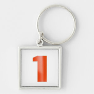 Be NUMBER ONE - Keep right colour image associatio Keychain