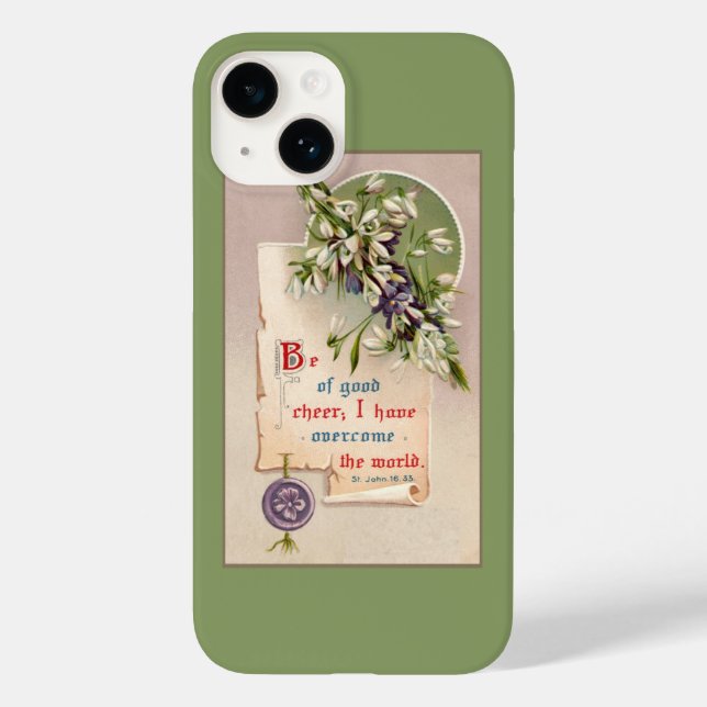Be Of Good Cheer  Case-Mate iPhone Case (Back)