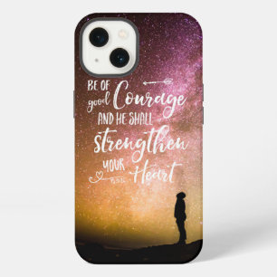 Be of Good Courage night sky - Psalm 31:24 Case-Ma iPhone 13 Case