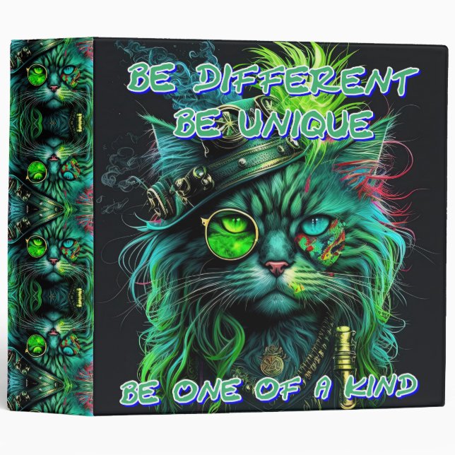 Be one of a kind binder (Front/Spine)