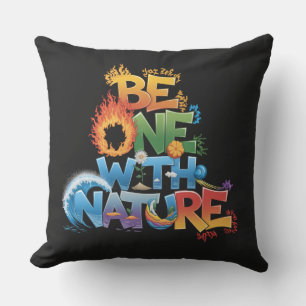 Be One With Nature – Elemental Eco-Friendly Outdoor Pillow