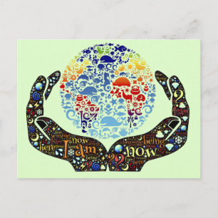 Be One With The Earth Postcard