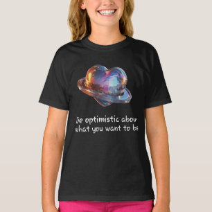 Be Optimistic About What You Want to Be T-Shirt