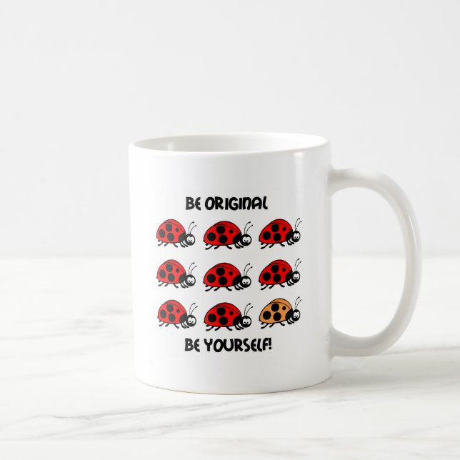 Be original ladybug coffee mug (Right)